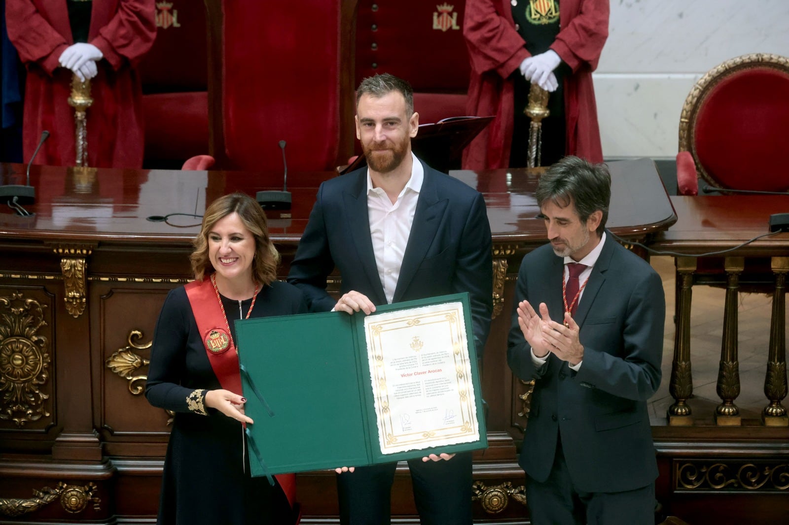 Víctor Claver, deportista