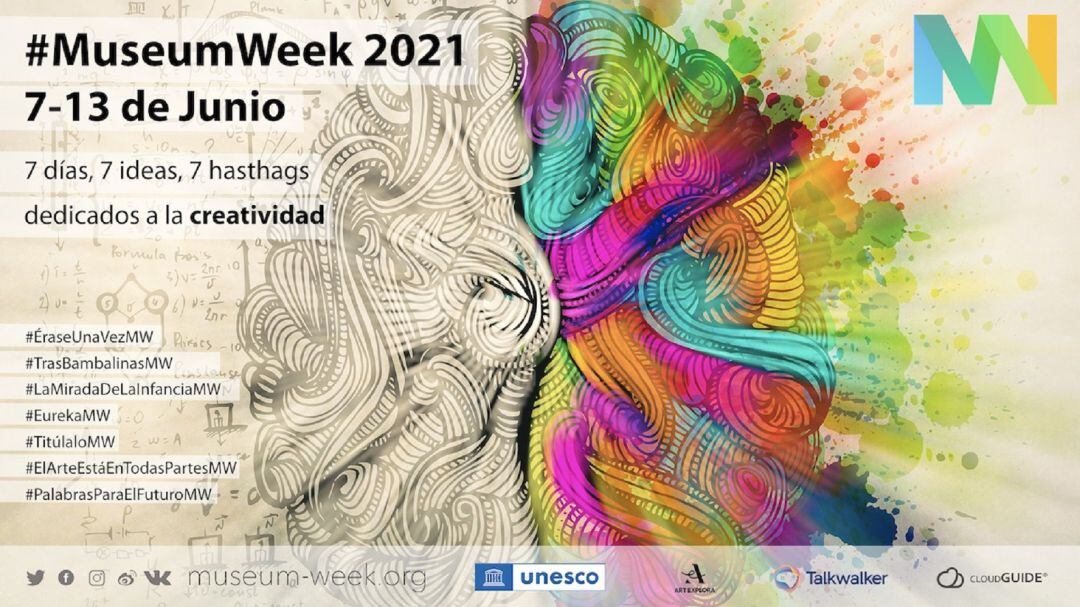 #MuseumWeek 2021 del 7-13 de Junio