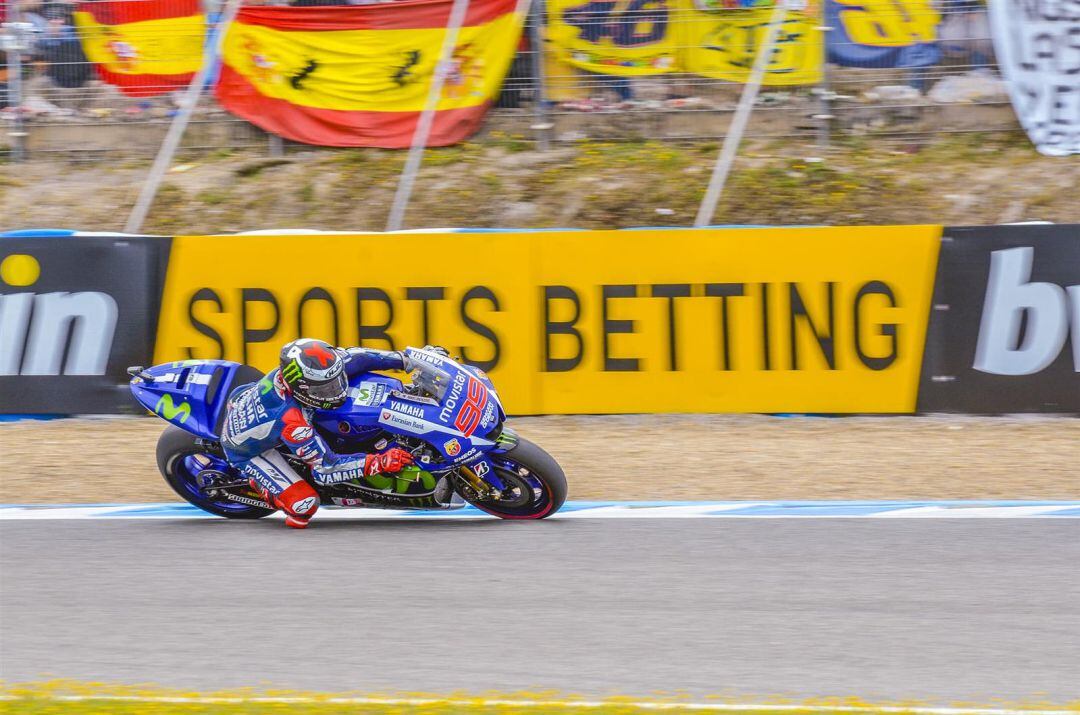 Una de las pruebas de un Gran Premio en el Circuito de Jerez