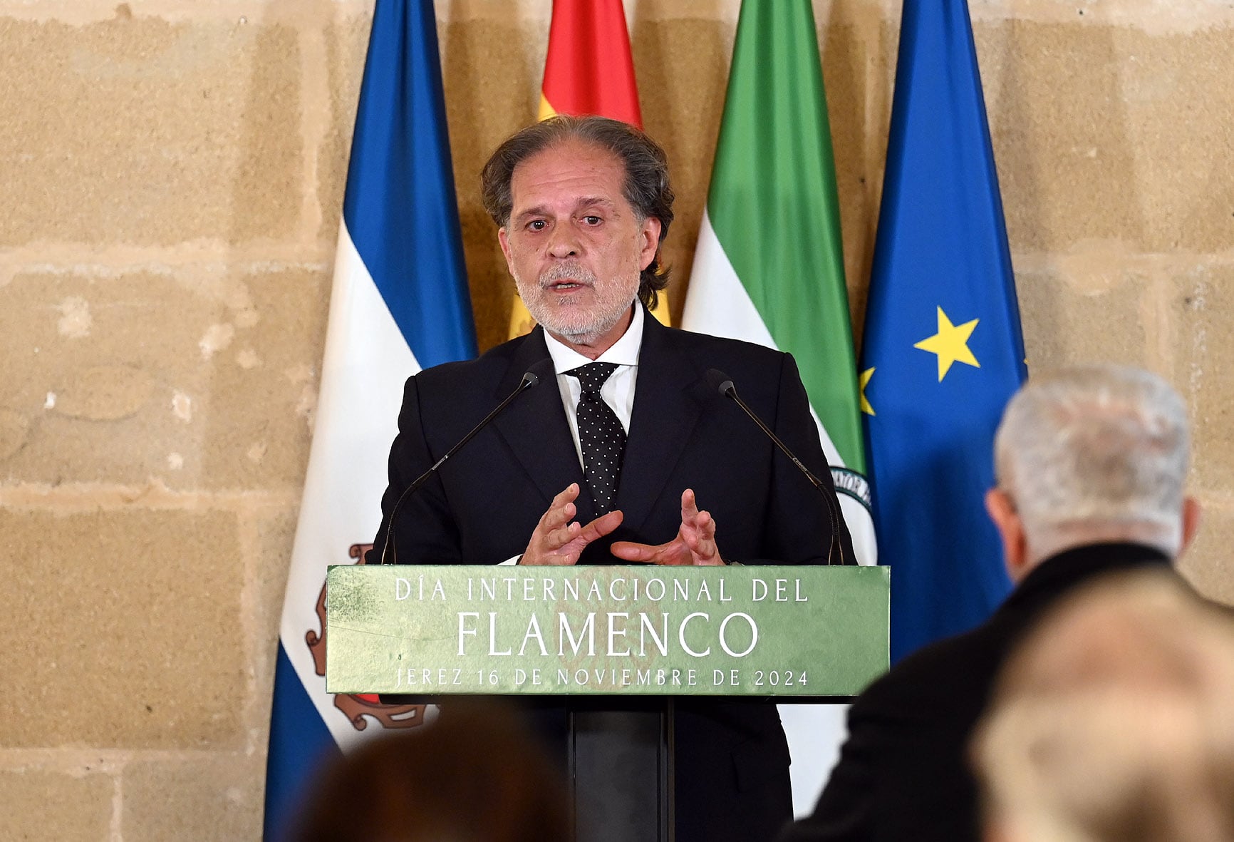 Lectura del manifiesto en el Día Internacional del Flamenco