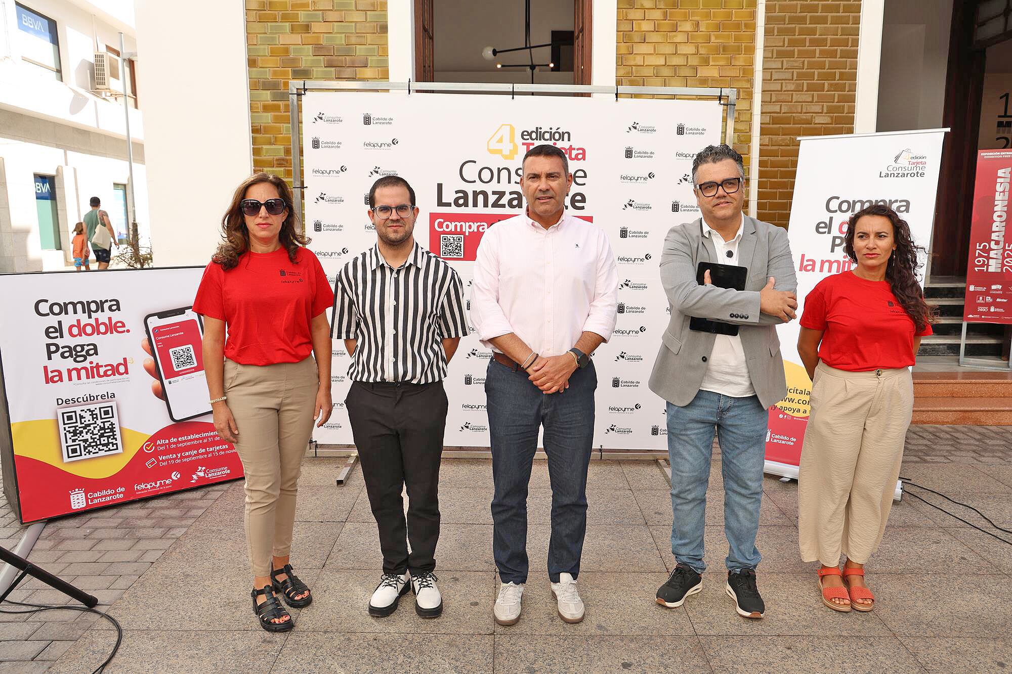 Presentación de la cuarta edición de “Bonos Consume Lanzarote”.
