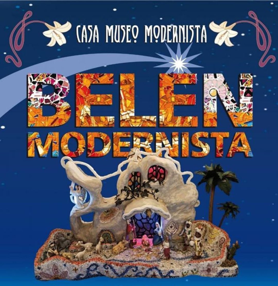 Cartel del Belén modernista Novelda