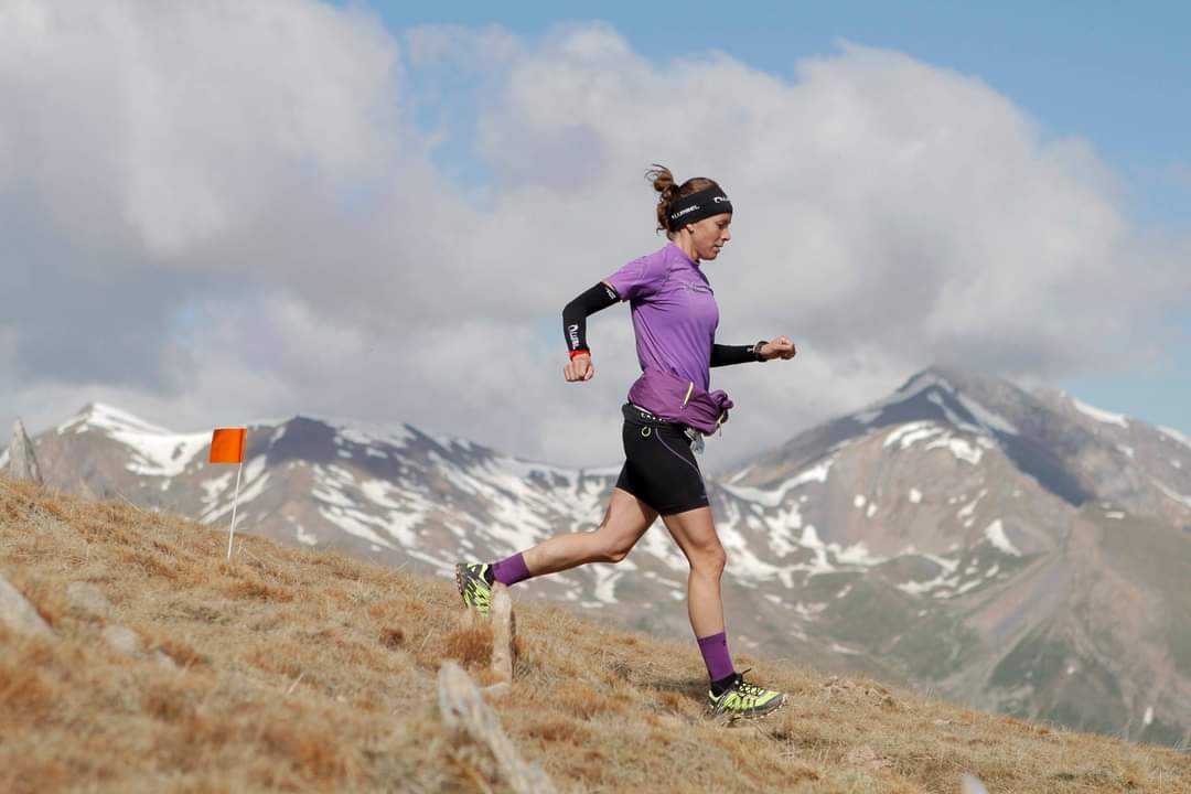 Ana Tauste en carrera