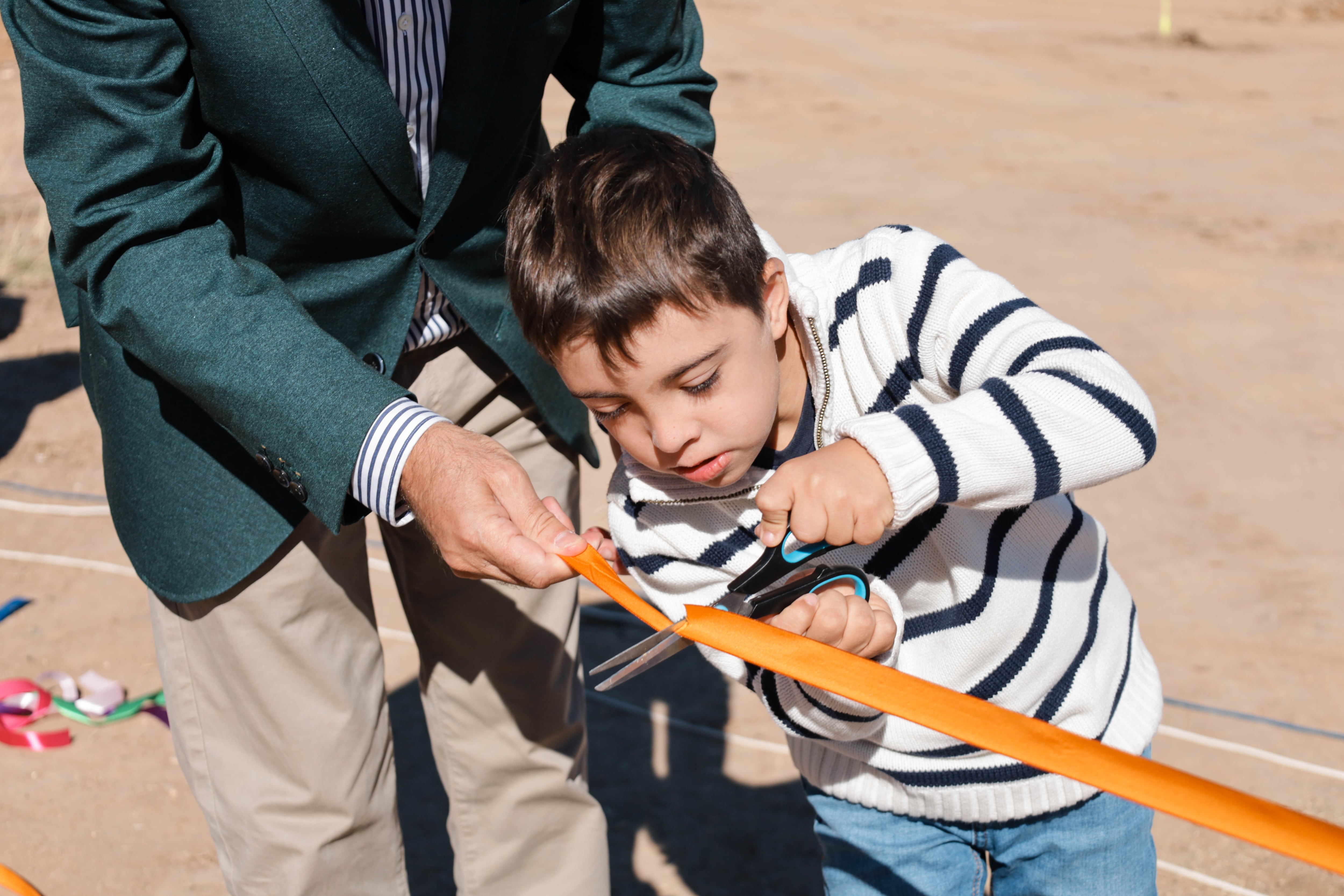 Inauguración de los trabajos de construcción de la &quot;Ciudad de los Niños&quot; de Tres Cantos