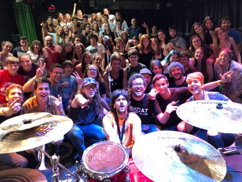 Buhos a l'estudi Toresky amb el públic que va assistir a LOS40 Backstage