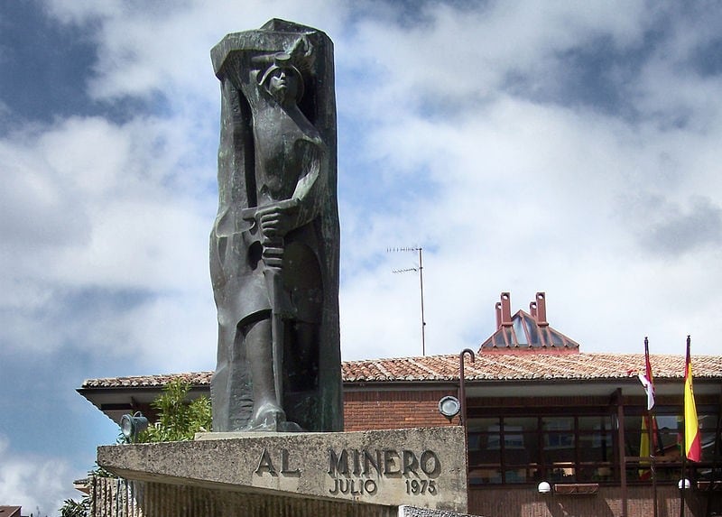 Monumento al minero en Guardo