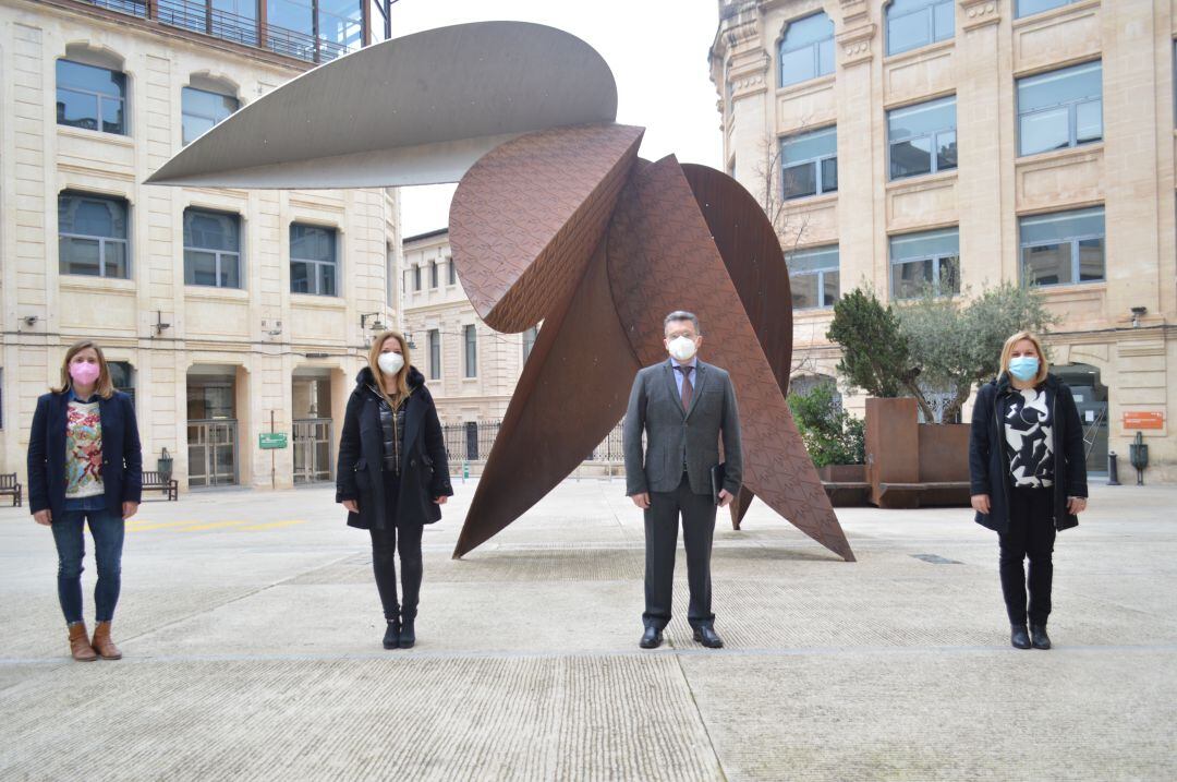 Investigadores del campus de Alcoy de la UPV
