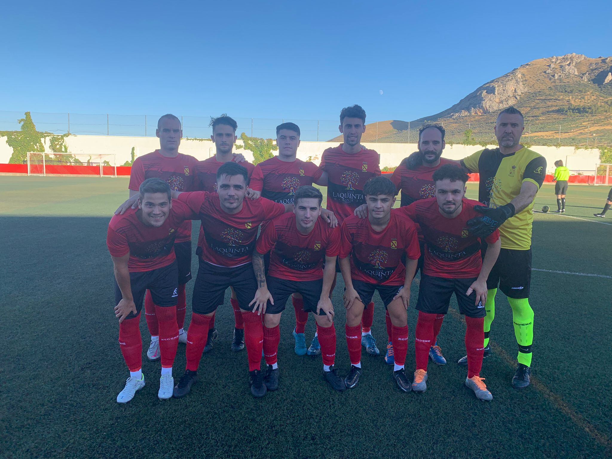 Once titular del Jódar C.F., ayer en la disputa del Trofeo &#039;Francisco Herrera Cueva&#039;, frente a la A.D. Mancha Real