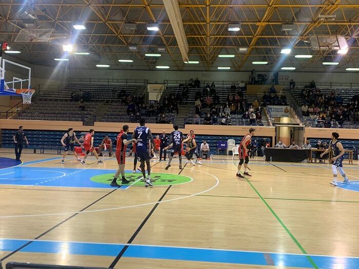 Un momento del partido