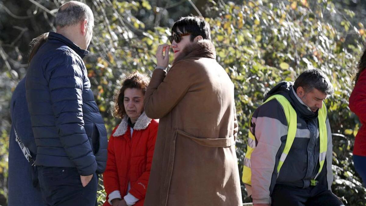 ZALDIBAR | Helene Alberdi, sobrina de uno de los trabajadores sepultados