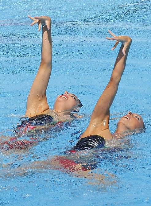 Fuentes y Mengual, durante su ejercicio