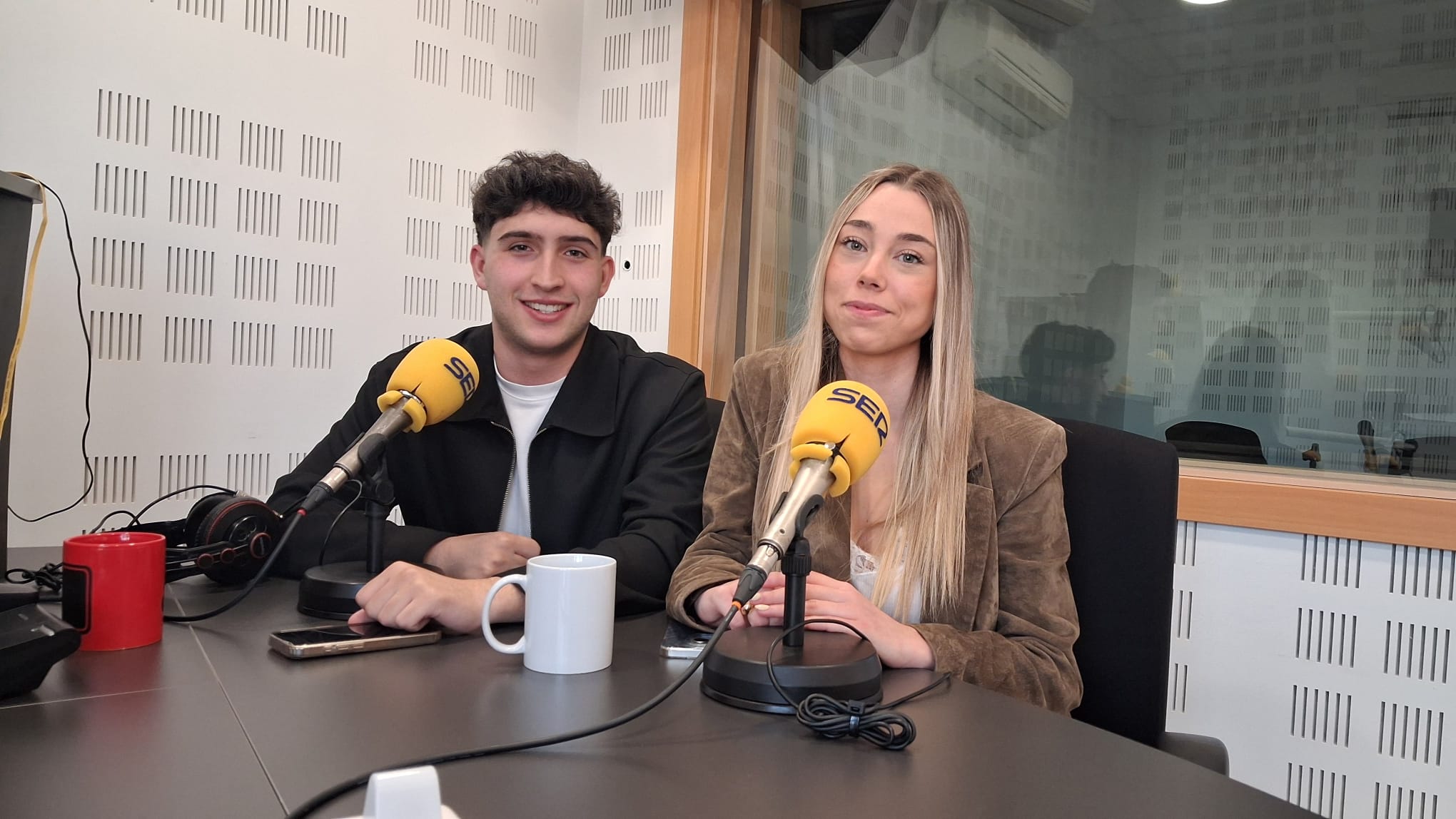 Alejandro Del Amo y Olga Llorente, directores del Media Festival de la UC3M