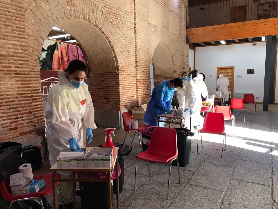 El Centro Cultural Integrado está acogiendo la jornada de test ràpidos de antígenos 