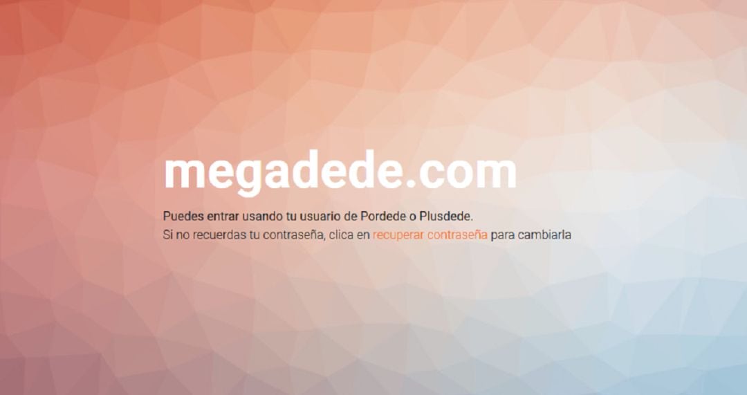 Megadede ya está disponible. 