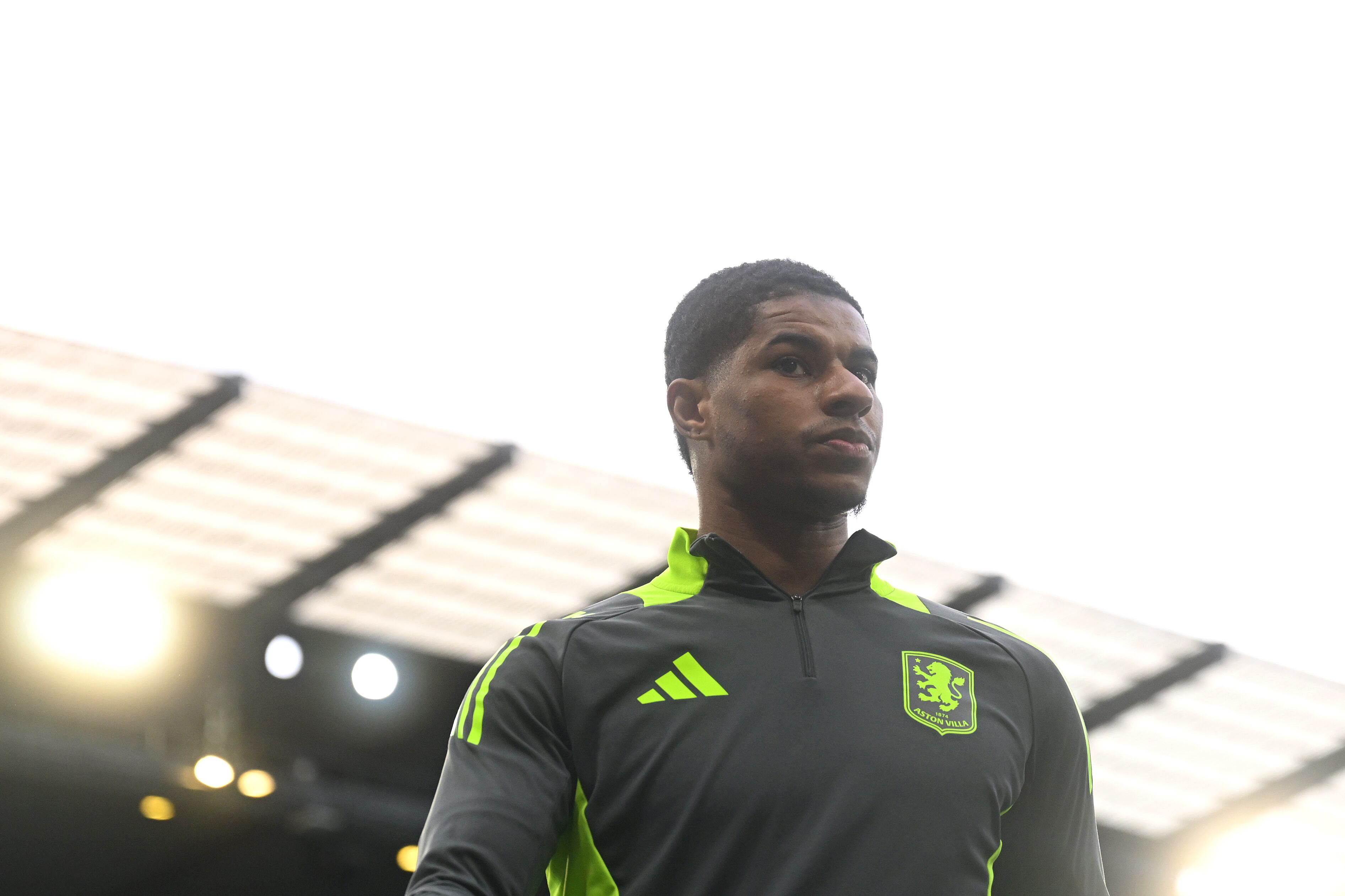 Imagen de archivo de Marcus Rashford con el Aston Villa