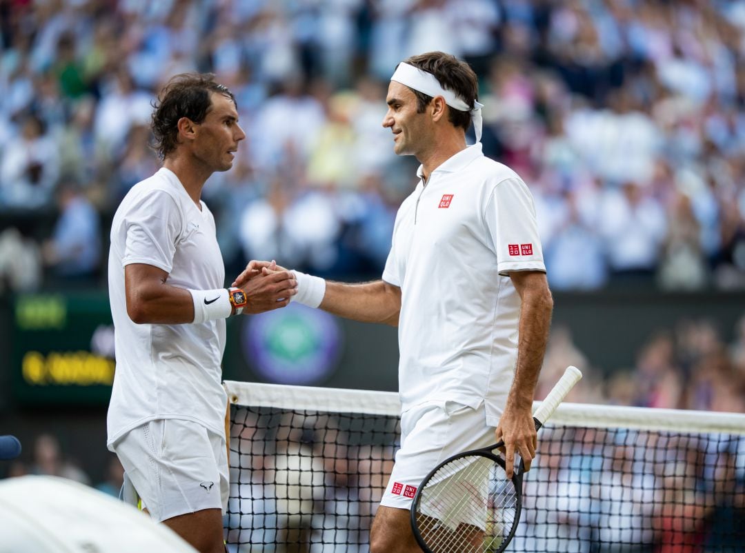 Rafa Nadal y Roger Federer han protagonizado algunos de los duelos más recordados de Wimbledon, pero este año no estarán en Londres. 