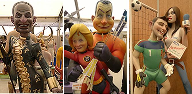 En total son más de 760 figuras llenas de sátira y humor