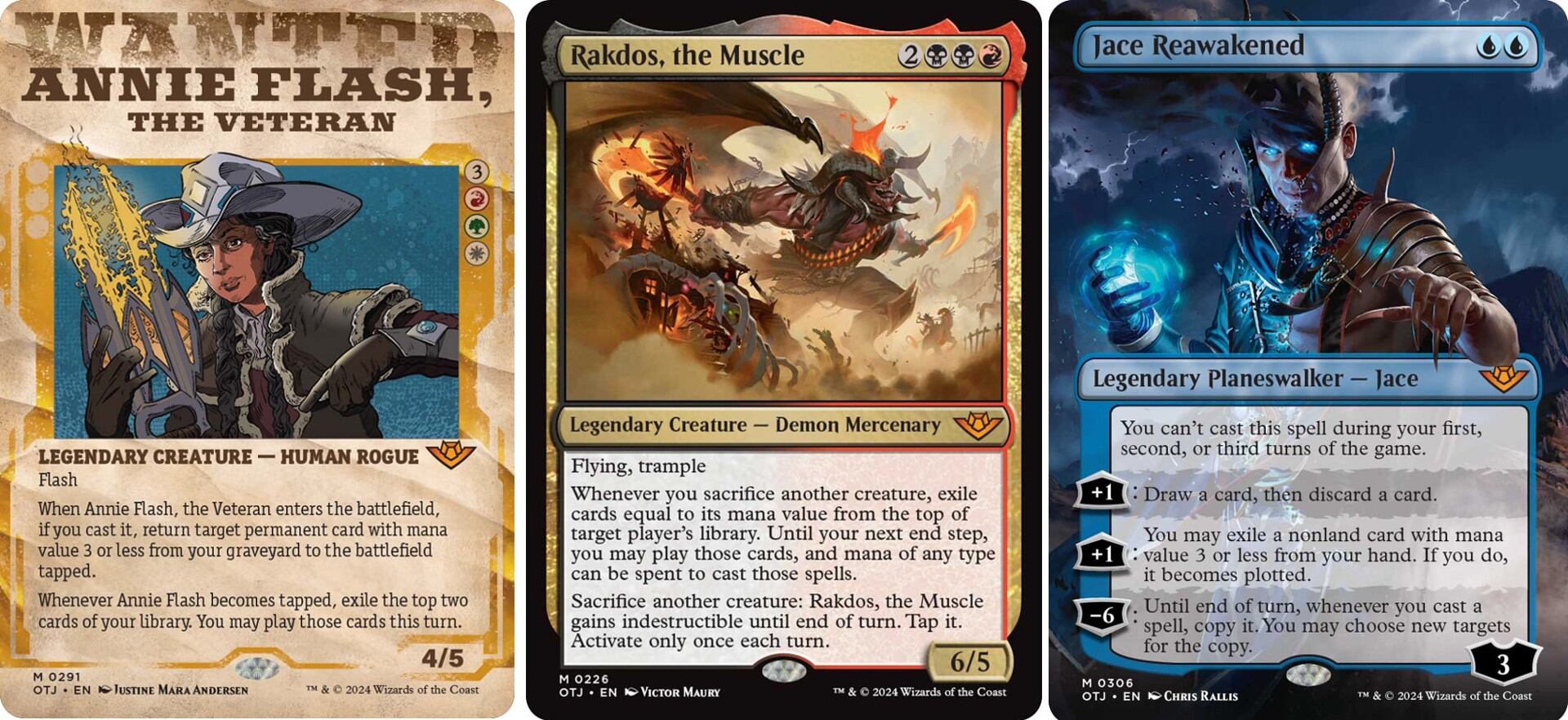 Annie Flash, Rakdos y Jace de Cruce de Truenos