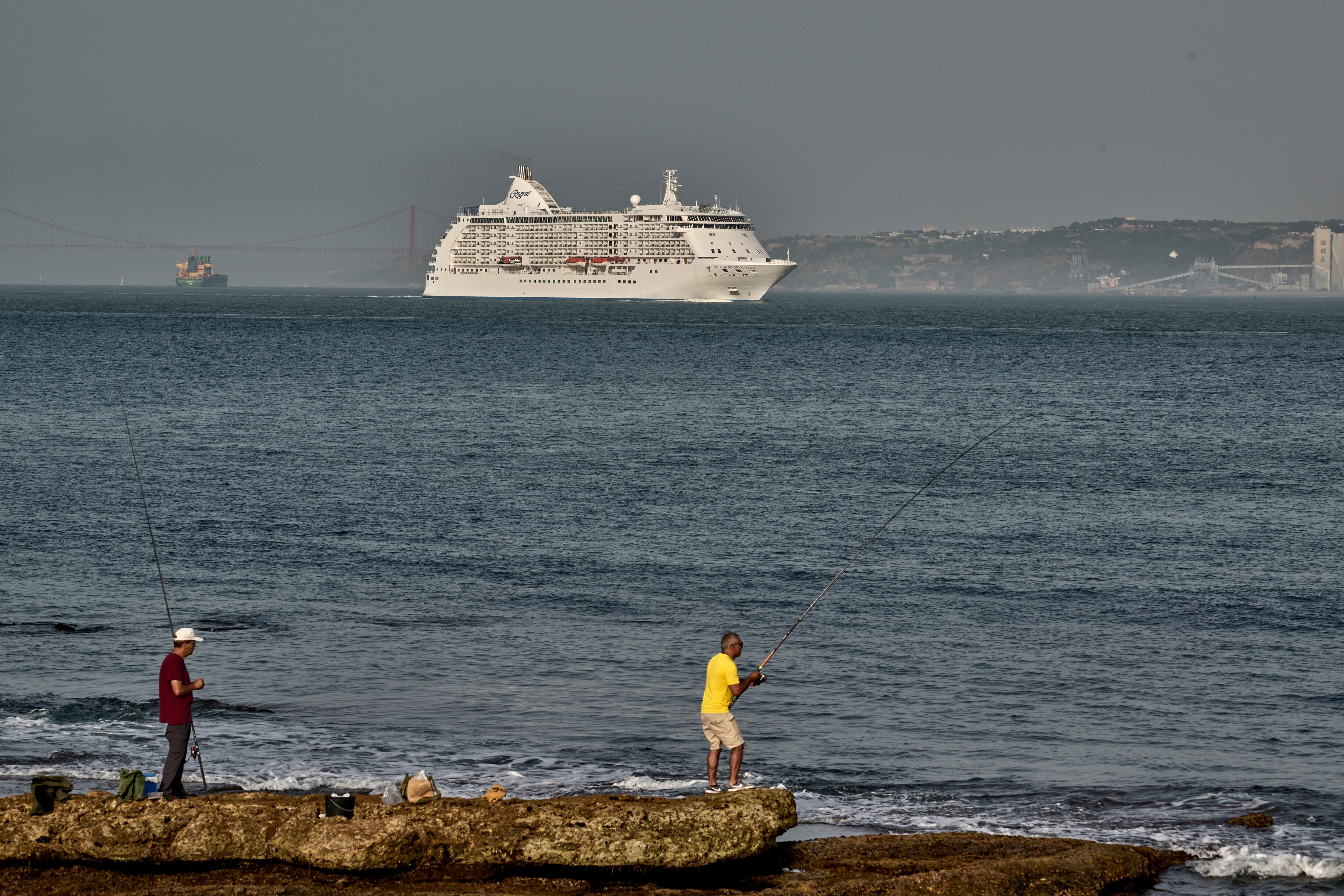 Pescadores en Portugal