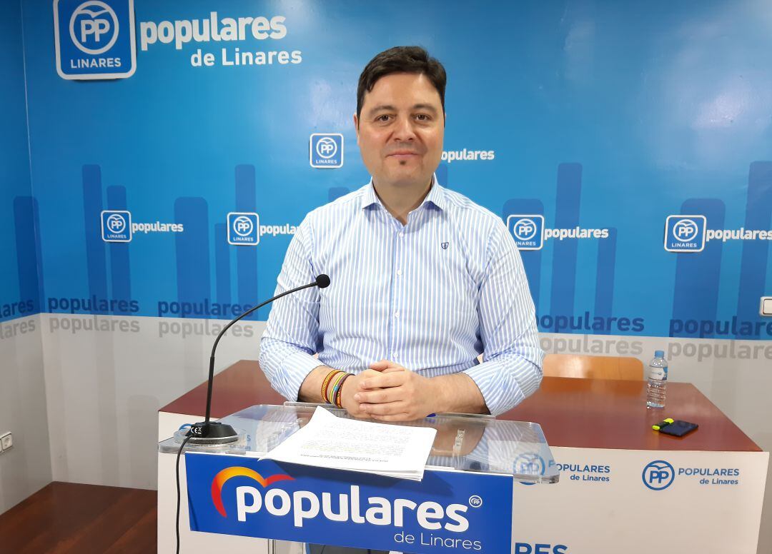 José Luis Roldán, concejal del Partido Popular de Linares