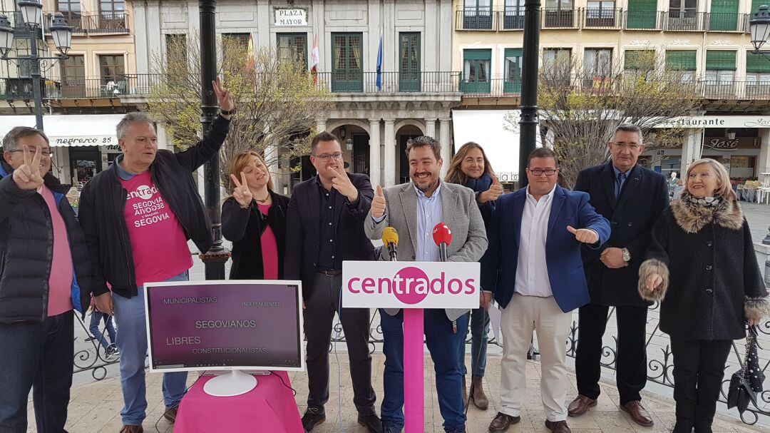 Candidatos al Congreso y Senado de Centrados en Segovia
