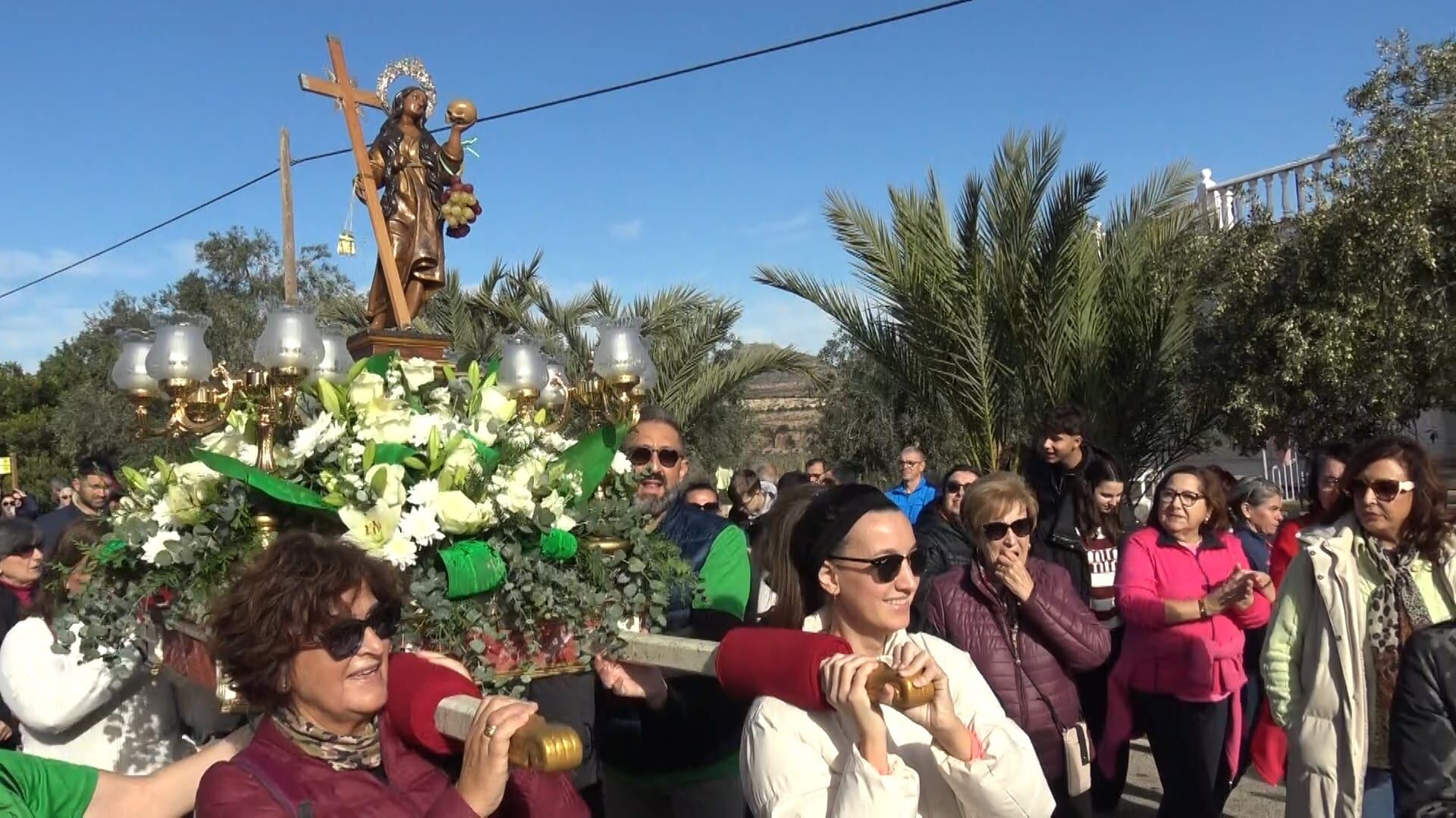 Imagen de archivo de un traslado de Santa María Magdalena