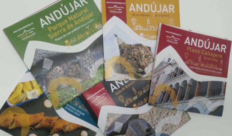 Nuevos folletos informativos para promocionar la ciudad de Andújar y el Parque Natural Sierra de Andújar