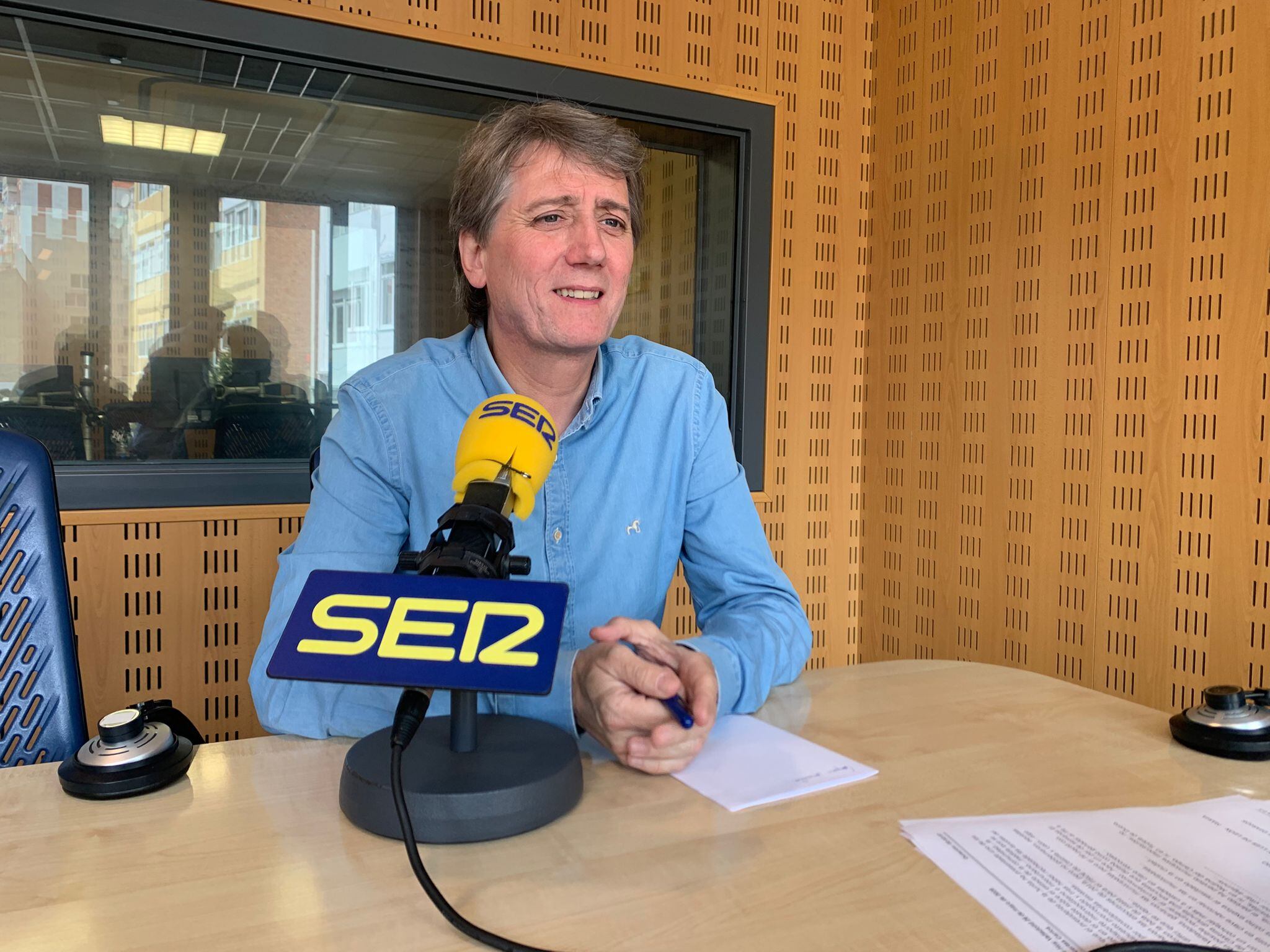 Carlos Martínez, secretario general del PSOE en Castilla y León participa en el programa Hoy por Hoy Valladolid