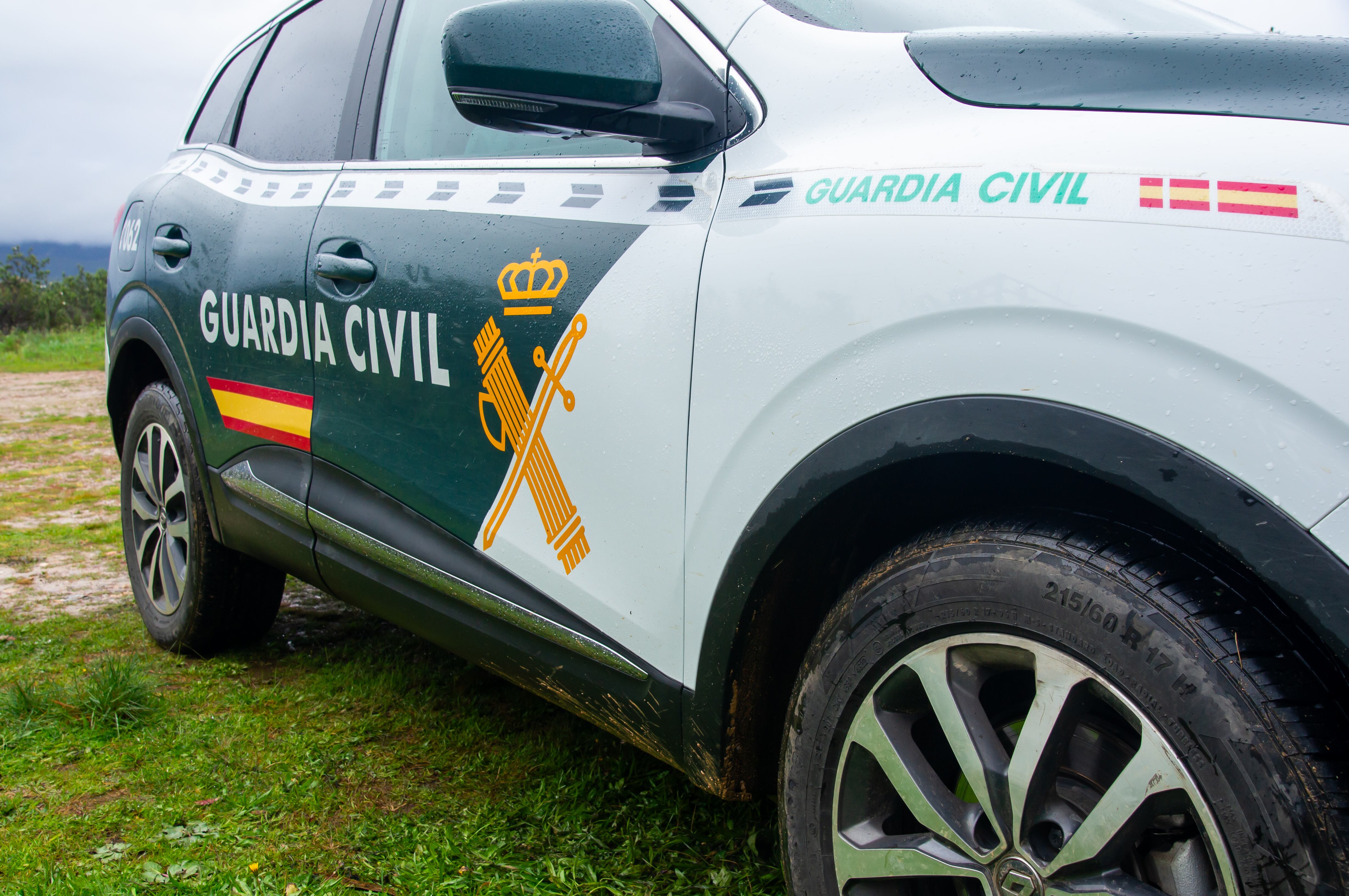 Vehículo de la Guardia Civil