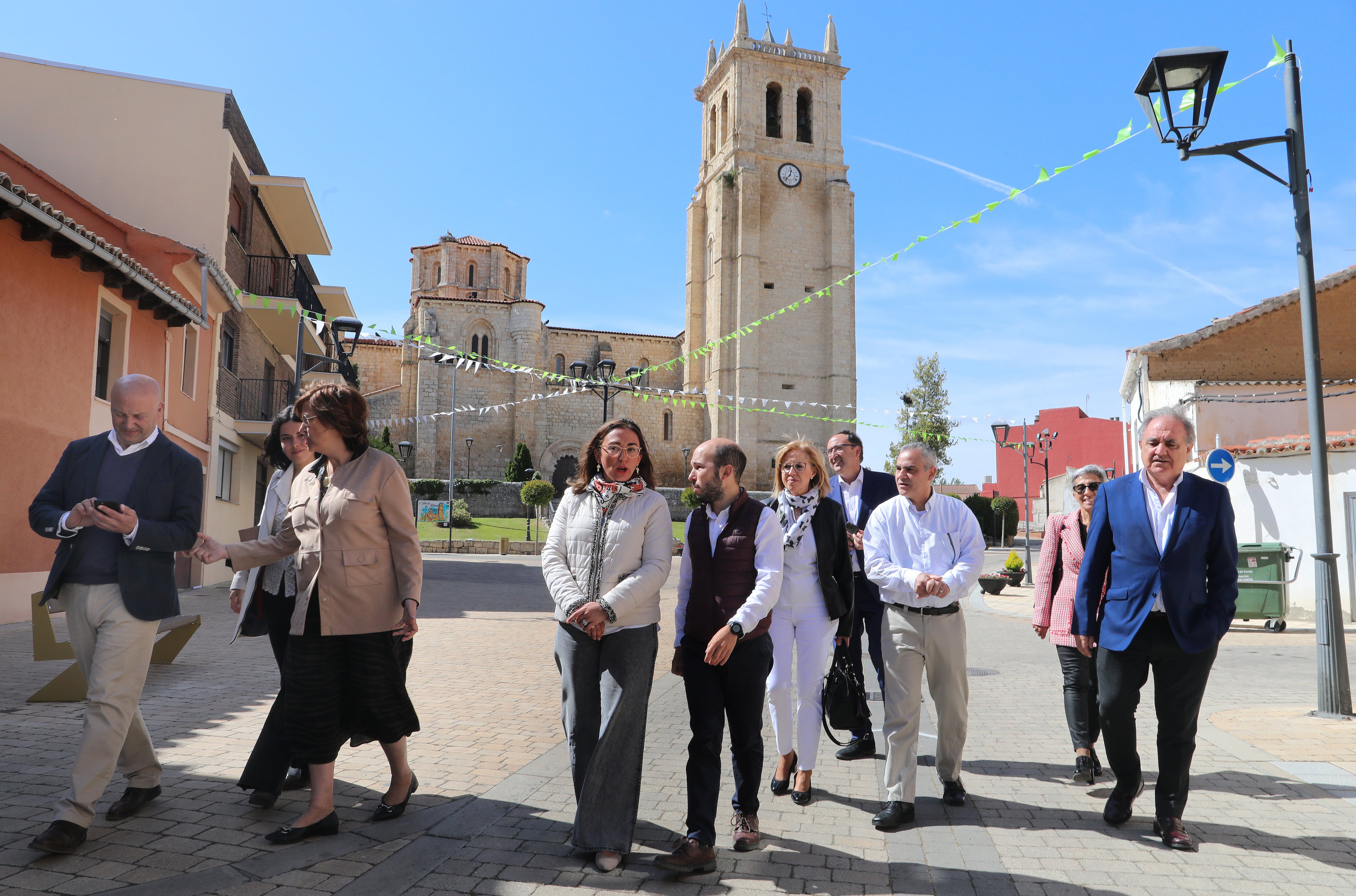 8M- La consejera de Movilidad y Transformación Digital participa en un encuentro sobre Visión de Futuro y Progreso en Villamuriel de Cerrato