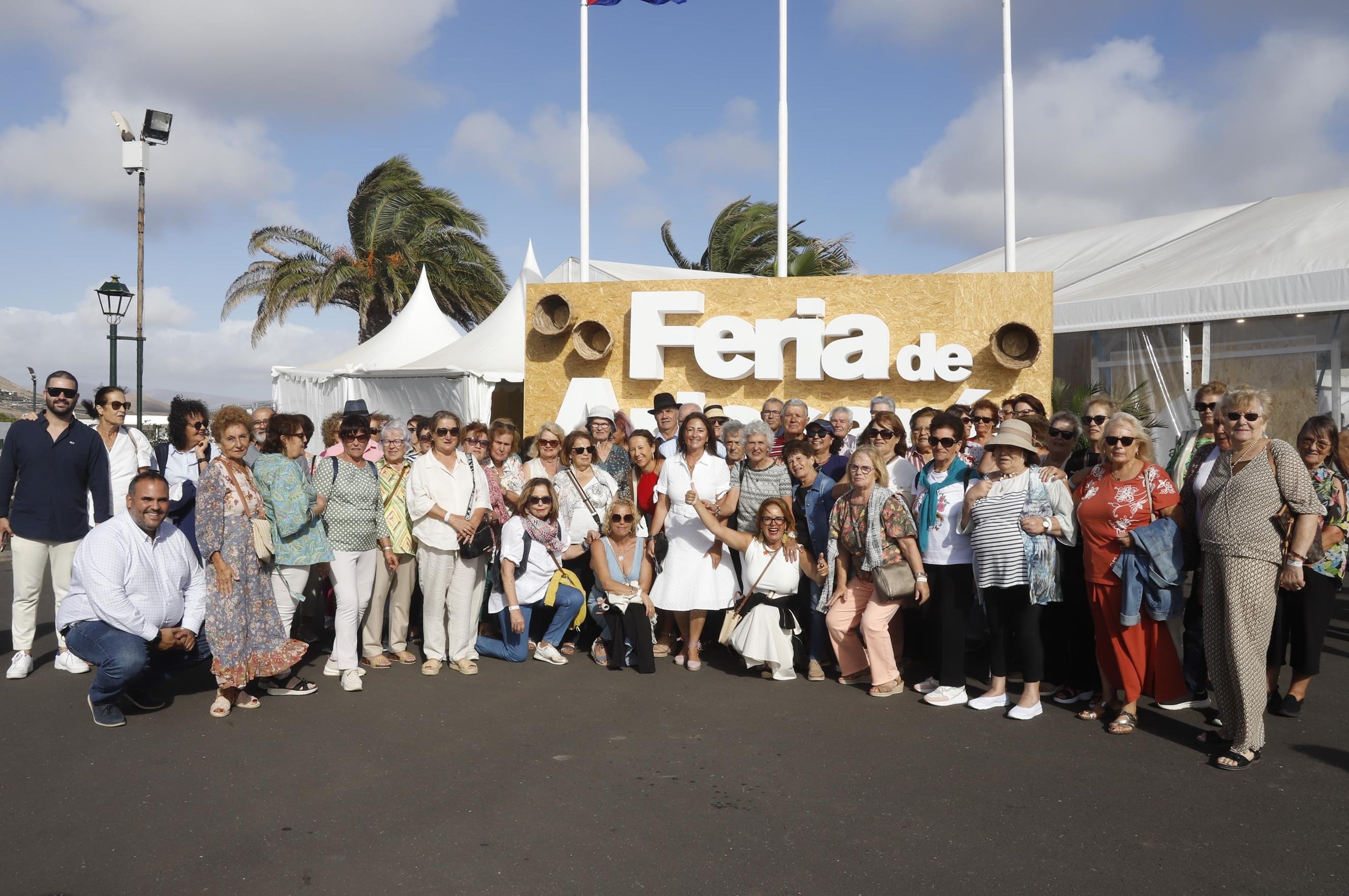 Más de 1.500 personas mayores a la Feria de Artesanía de Lanzarote.