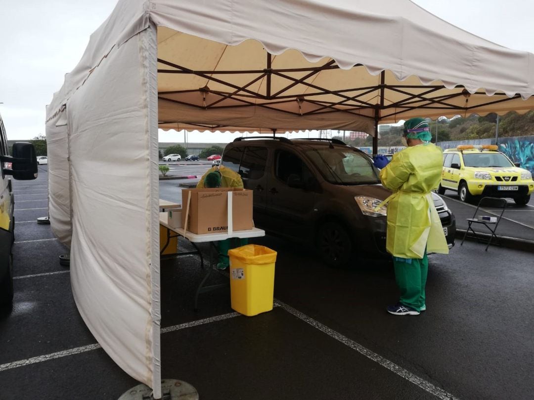 Punto de recogida de muestras