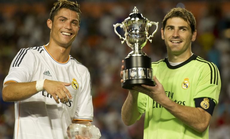 Cristiano y Casillas, en una imagen de 2013.