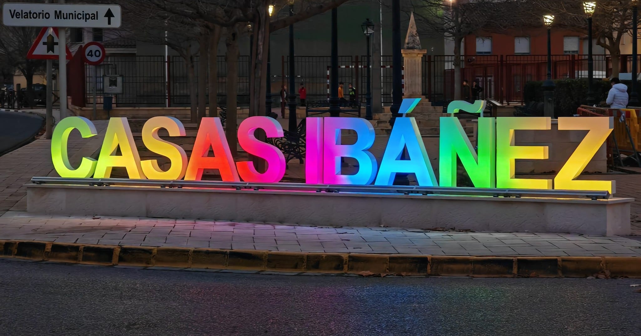 Imagen de archivo de las letras de Casas-Ibáñez (Albacete)