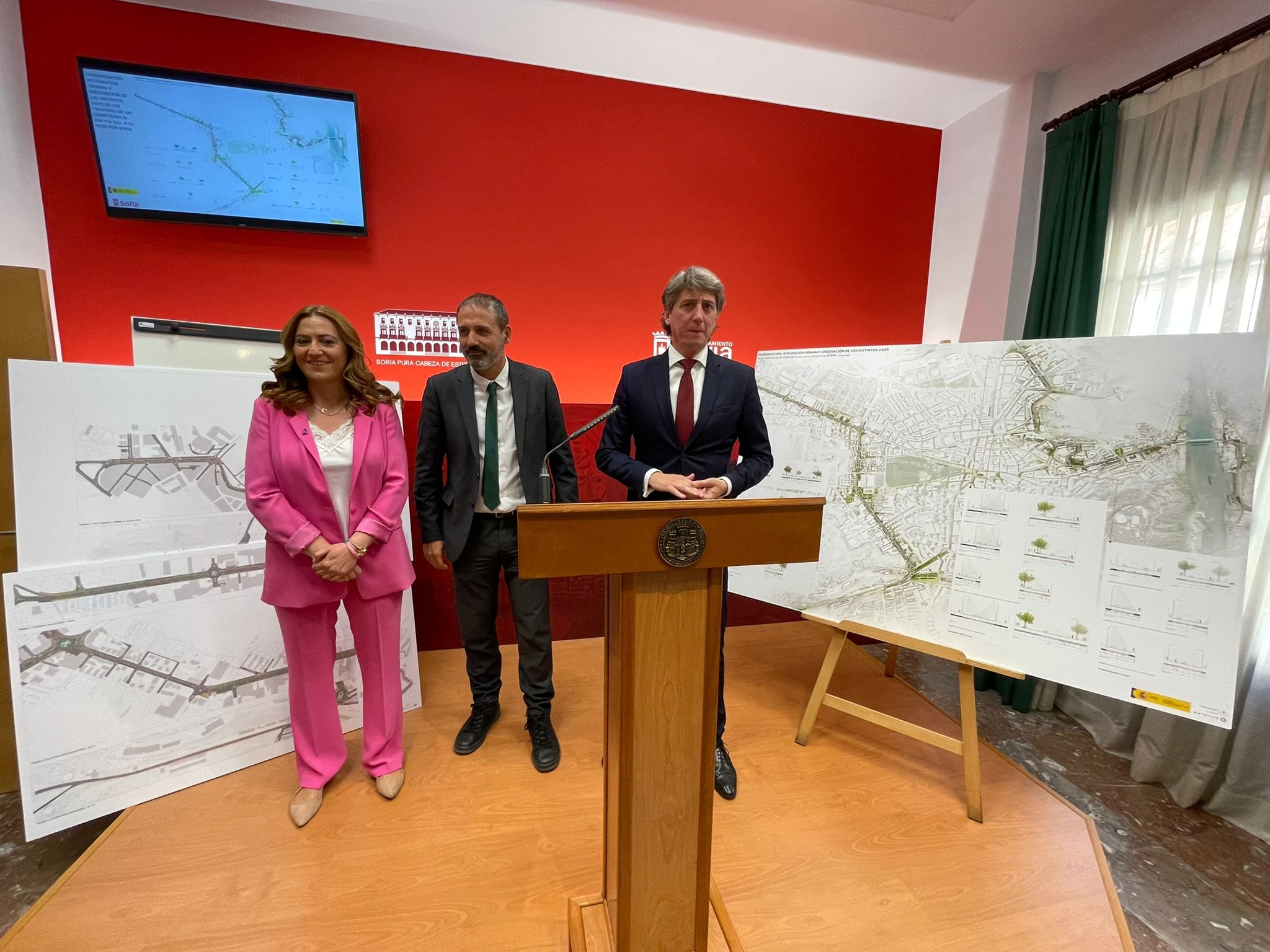 Presentación del proyecto de las Travesías de la ciudad de Soria.