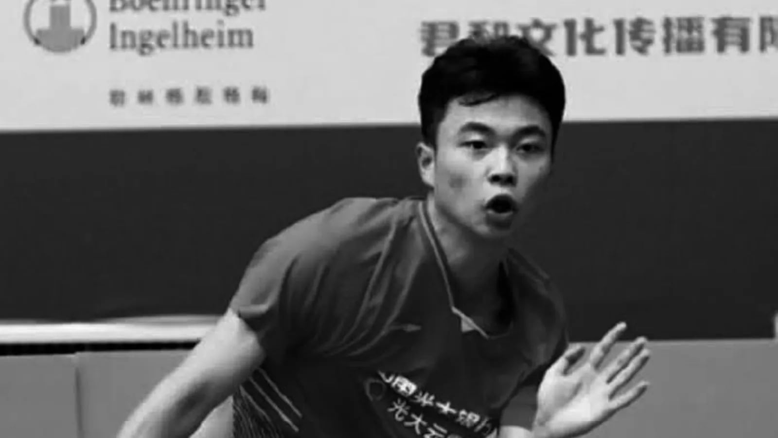 El jugador de bádminton Zhang Zhijie