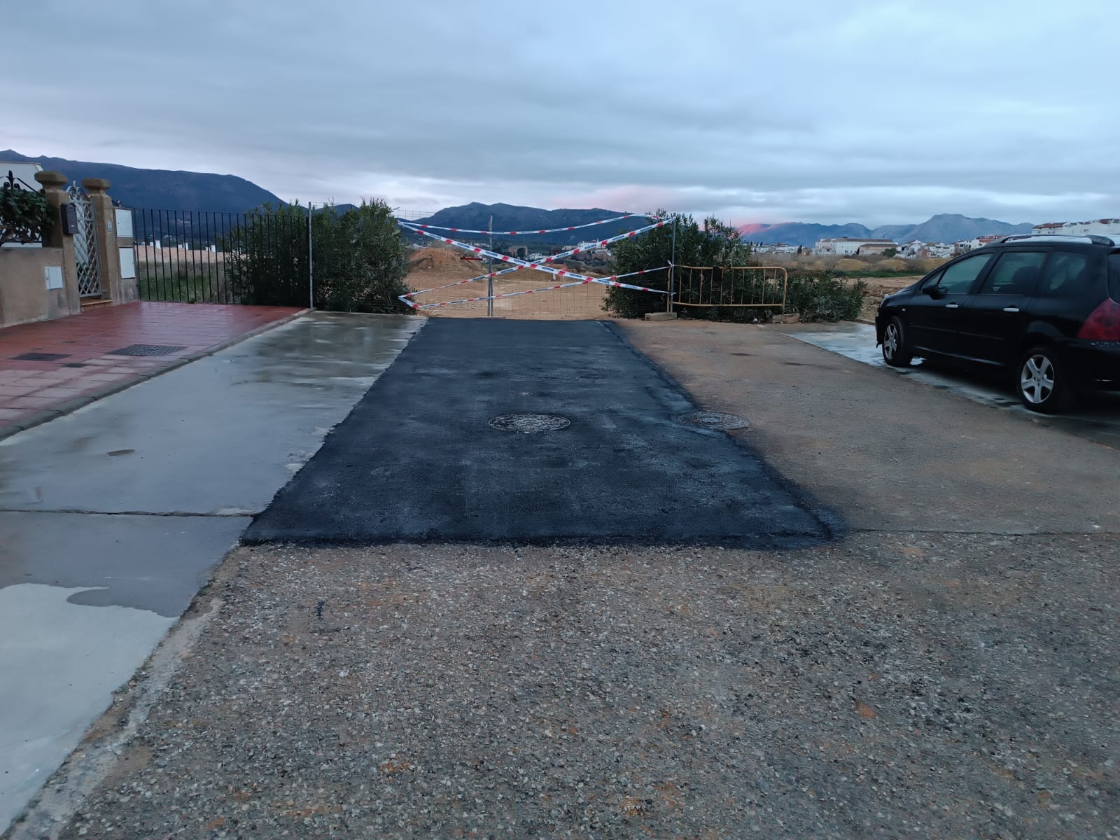 Tramo de 250 metros lineales entre la avenida de la Cruz de San Jorge  y la calle Camino Ancho