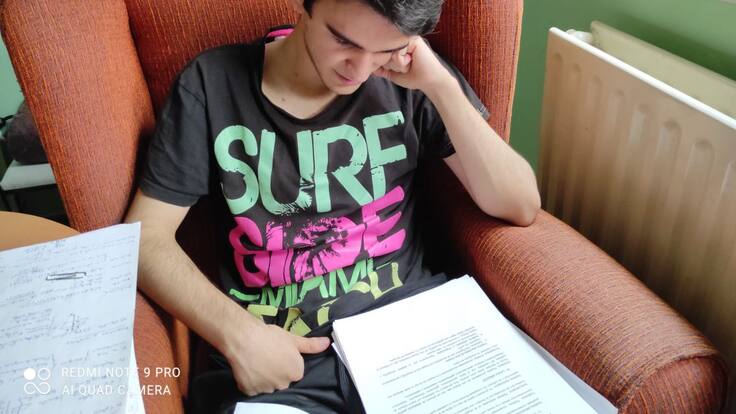 Manuel y Daniel alumnos de 2º de Bachillerato de Ciudad Real