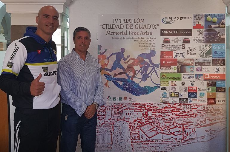 Presentación del IV triatlón ciudad de Guadix.