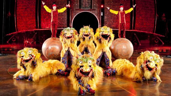 Dralion será el espectáculo que ofrecerá el Cirque du Soleil en la primera semana de julio en San Sebastián