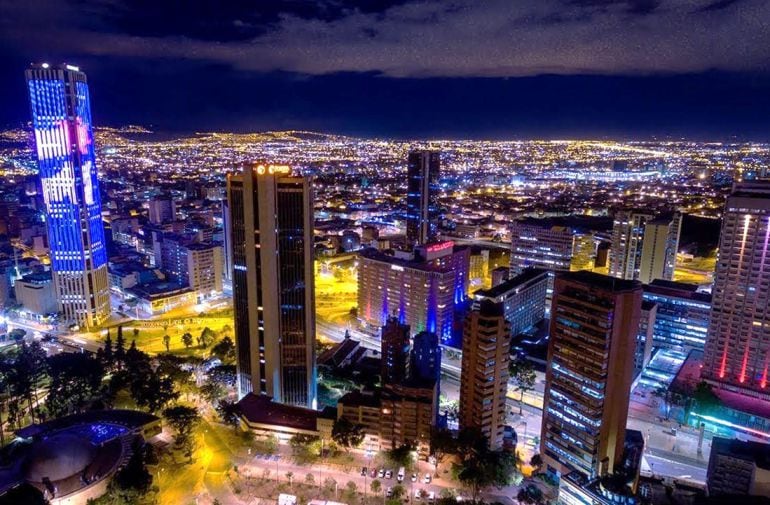 La capital de Colombia, Bogotá que se prepara para las elecciones presidenciales de este domingo