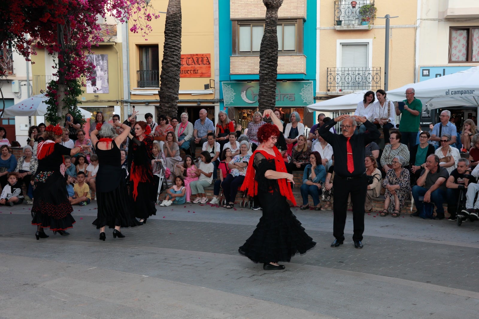 Una de las actuaciones del Benicàssim Flamenco Fusión Gastro Festival en la edición anterior