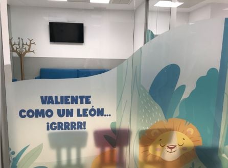 Zona HLA Kids dedicada a la atención pedriátrica