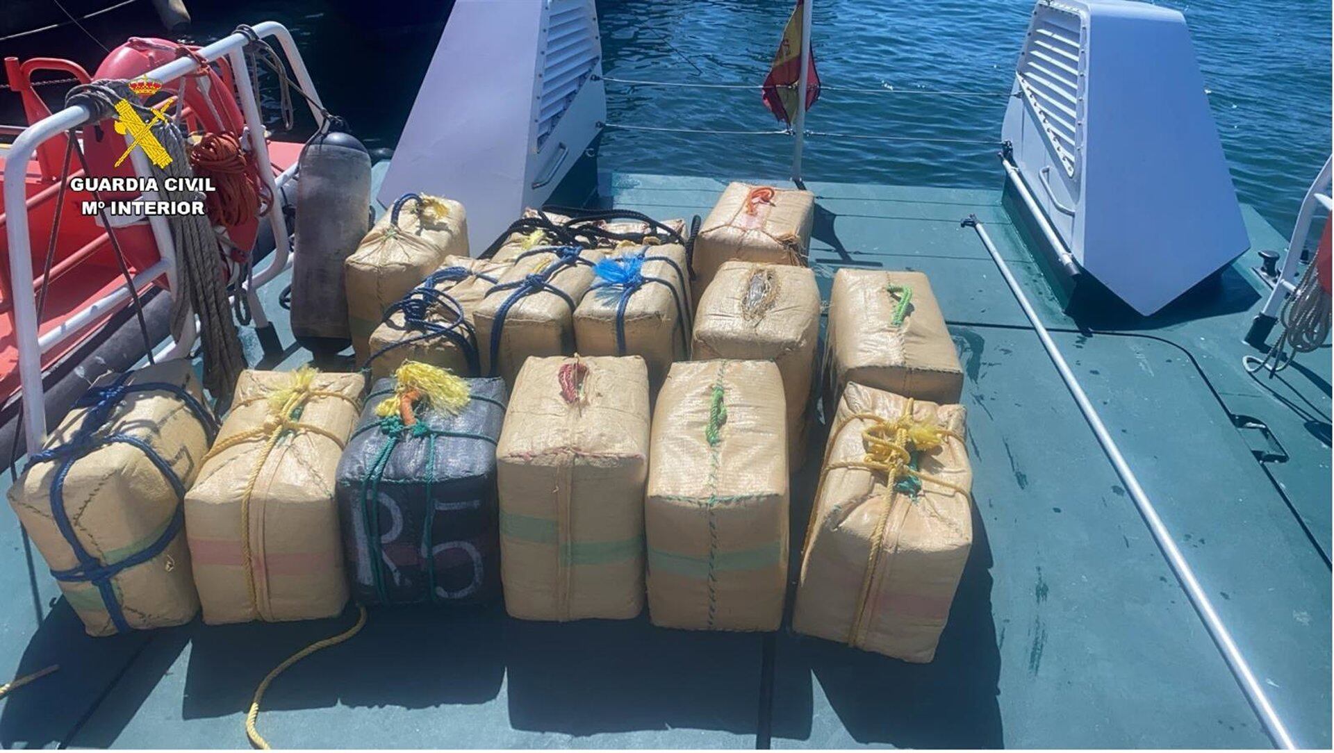 Droga intervenida por la Guardia Civil