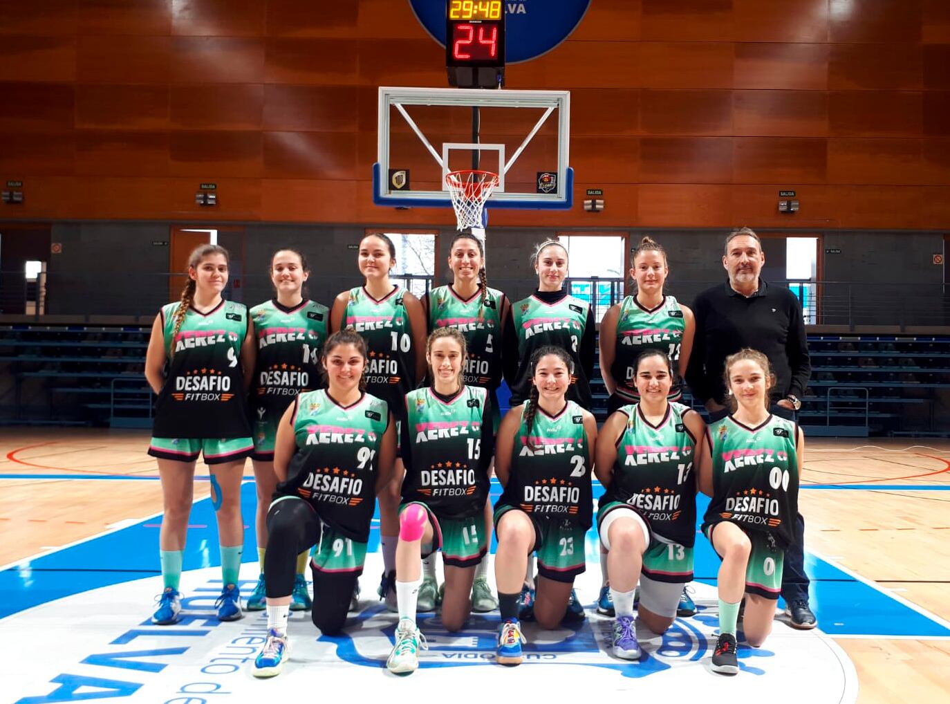 Equipo femenino del Baloncesto XCD