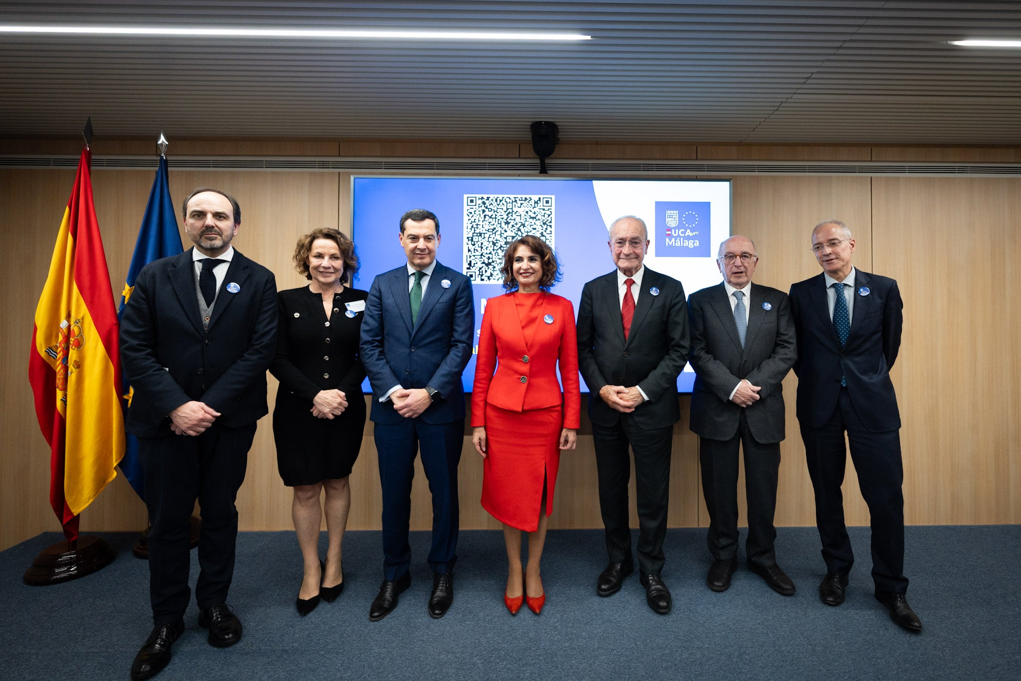 Presentación de la candidatura de Málaga en Bruselas