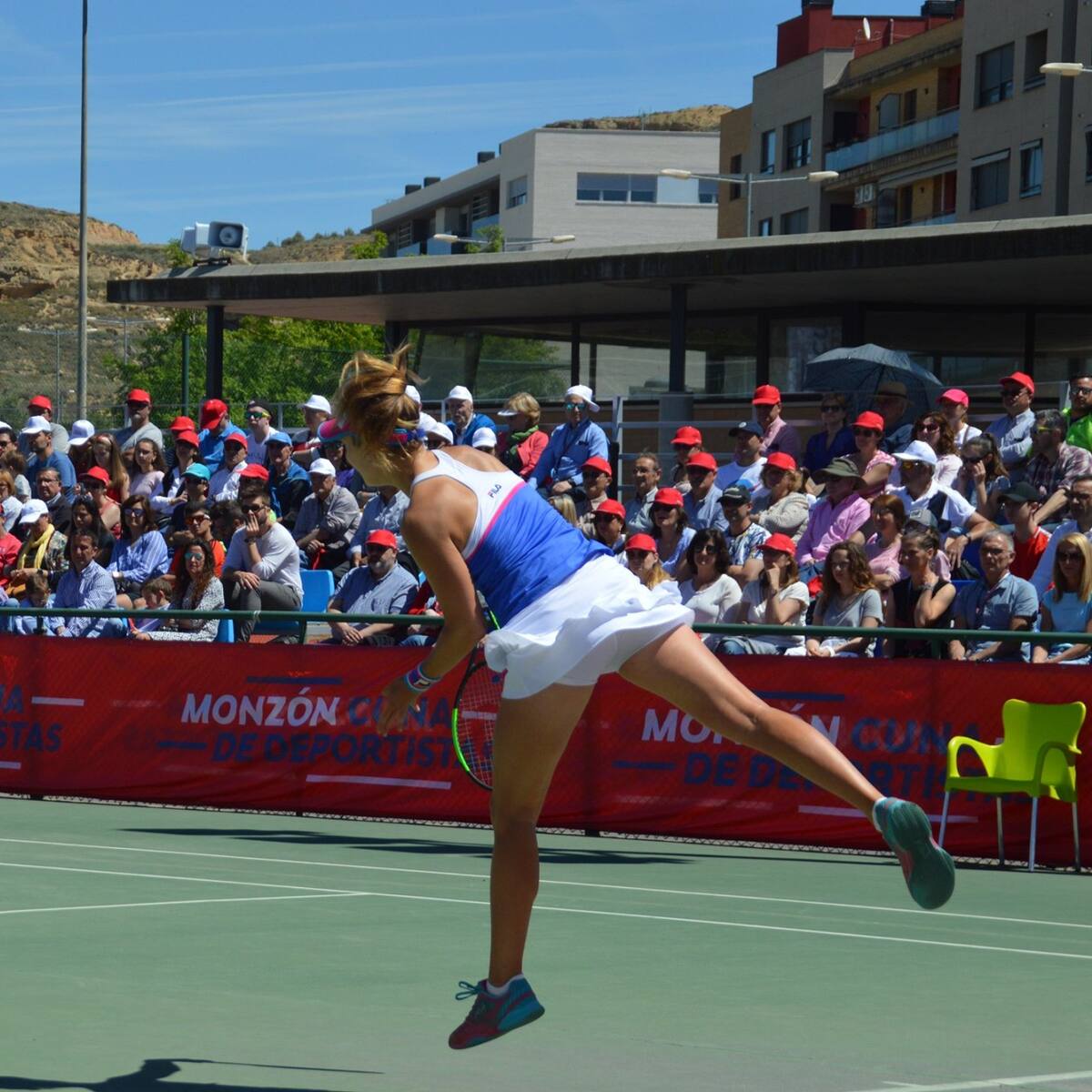 Comienza en Monzón el Torneo Internacional de Tenis Conchita Martínez