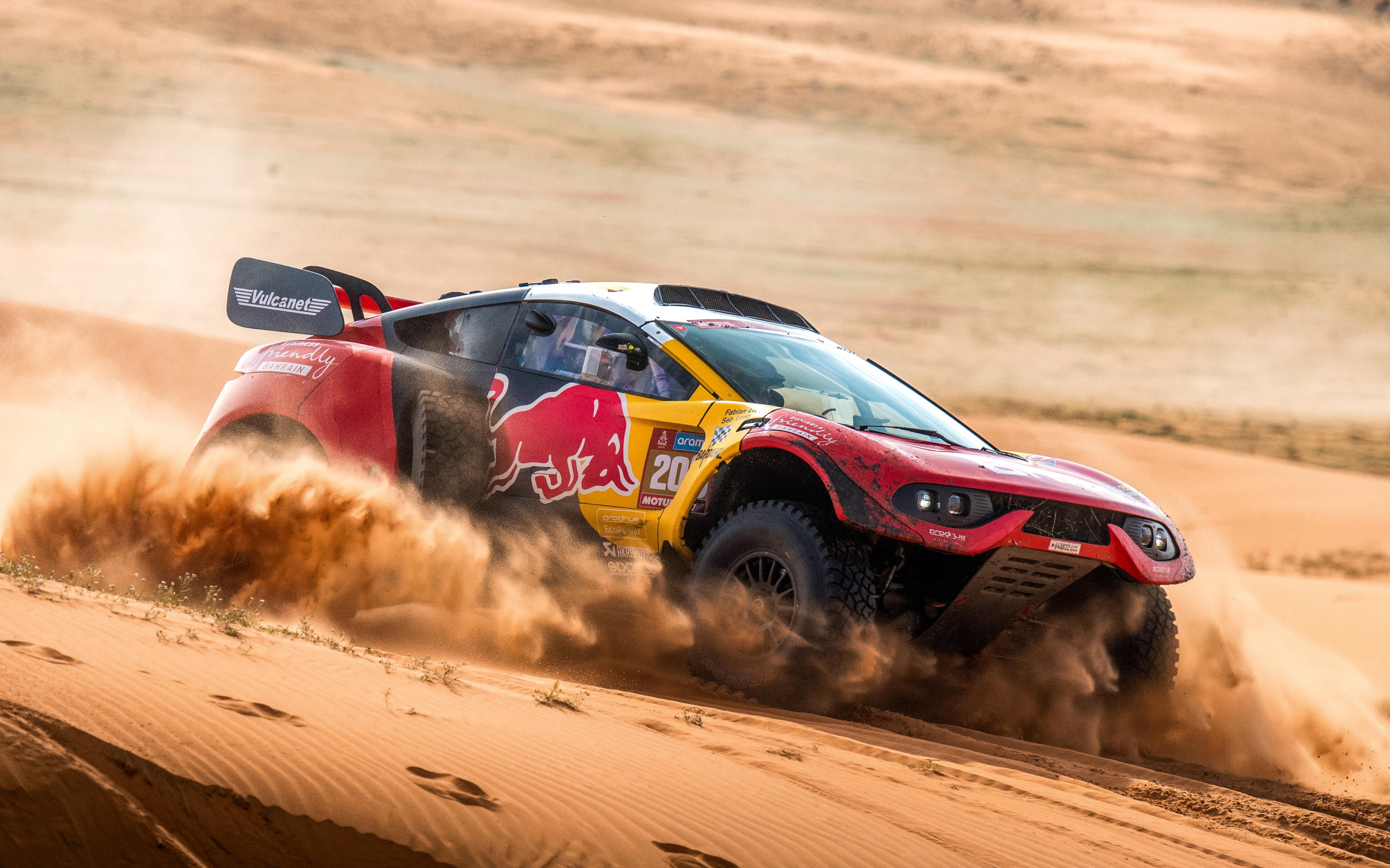 Sebastien Loeb, durante la octava etapa del Dakar