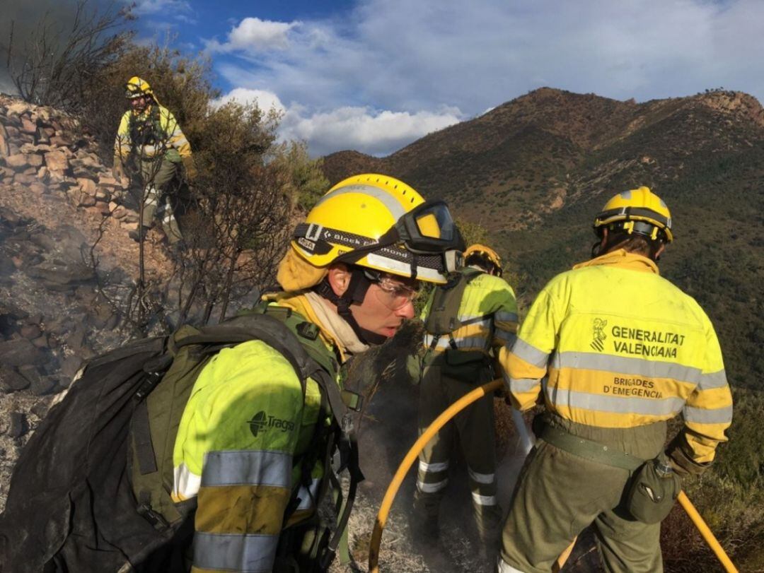 Bomberos forestales