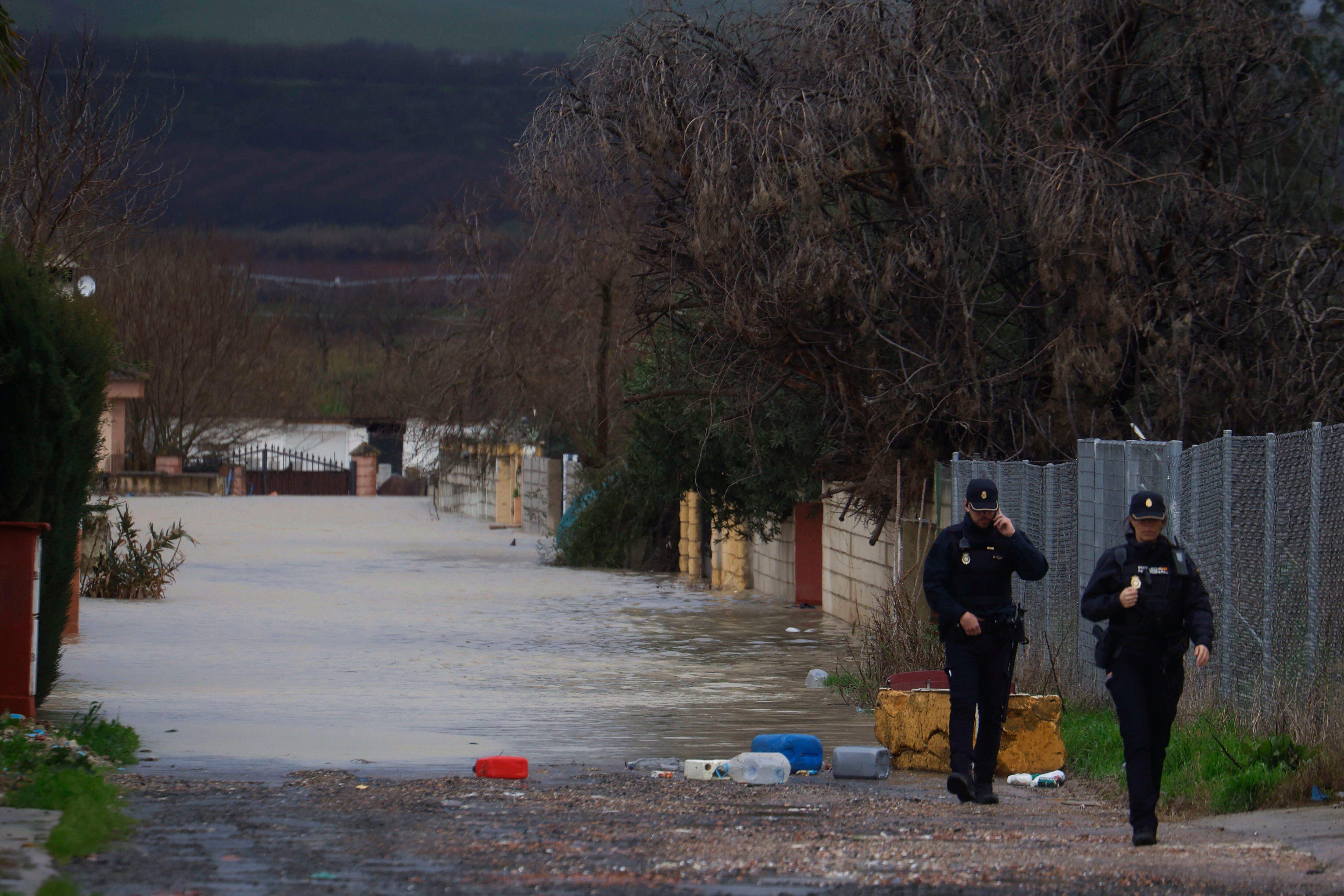 Desalojos en Córdoba (archivo). EFE/Salas